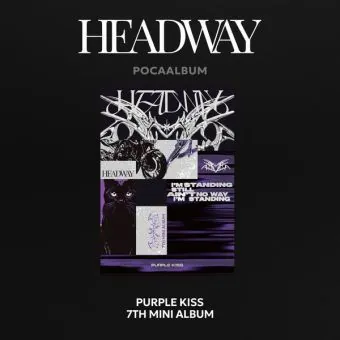 Official Album PURPLE KISS 7th Mini Album HEADWAY POCAALBUM