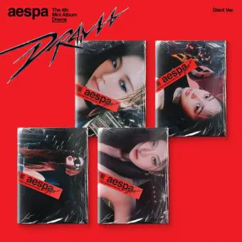 Official Album aespa The 4th Mini Album Drama Giant Ver Random Ver