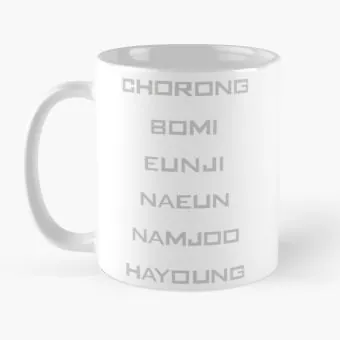 Apink K pop Mug All Members — Red Classic Ver.