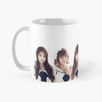 Apink K pop Mug Gradient — Beige Premium Ver.