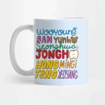 Ateez Travel Mug Cute Names — Exclusive Ver.