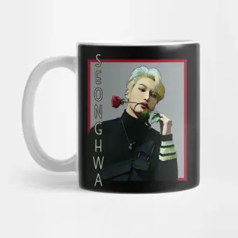 Ateez Insulated Cup Artwork #1 — Silver Deluxe Ver.