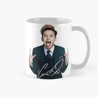 Big Bang K pop Mug Minimal Logo — Silver Classic Ver.