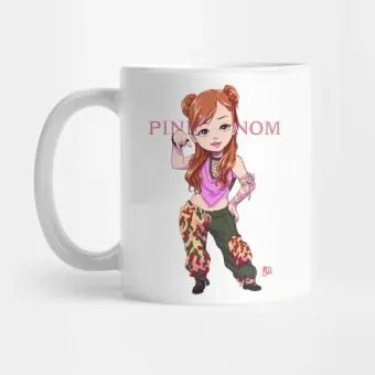 Black Pink Travel Mug Chibi Fanart — Limited Ver.