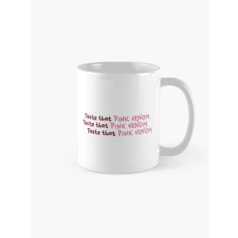 Black Pink Insulated Cup Photo Print — Blue Retro Ver.