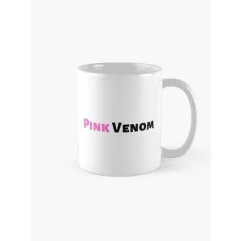Black Pink Insulated Cup Classic Emblem — Gold Retro Ver.