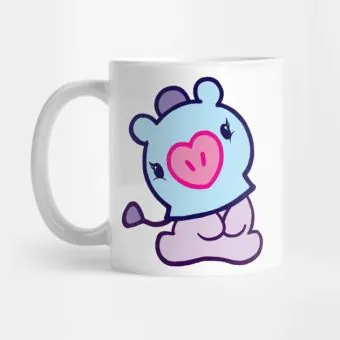 كوب معزول Bt21 — إصدار "Street Style" — Bt21 Black Edition