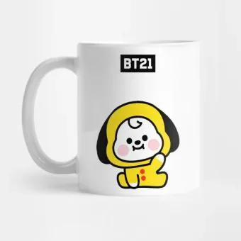 Bt21 Insulated Cup Cute — Beige Casual Ver.