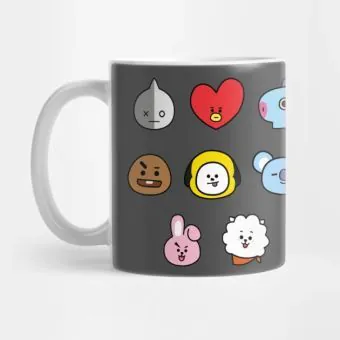 Bt21 Tumbler Gradient — Purple Edition