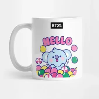 Bt21 K pop Mug KOYA — Red Collectible Ver.