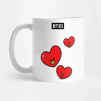 Bt21 Travel Mug Gradient — Blue Premium Ver.