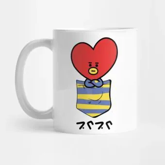 كوب معزول Bt21 — إصدار "Gradient" — Bt21 Black Edition