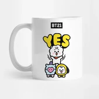 Bt21 Tumbler RJ — Pink Edition
