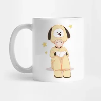 كوب حراري Bt21 — إصدار "Kim Tae" — Bt21 Limited Edition