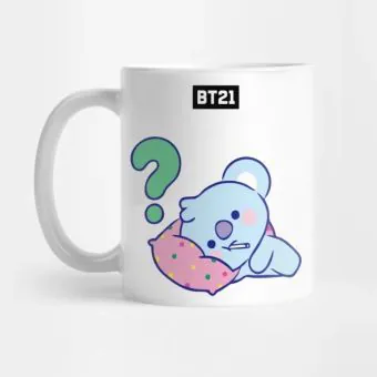 كوب معزول Bt21 — إصدار "BT21 KOYA" — Bt21 Black Edition