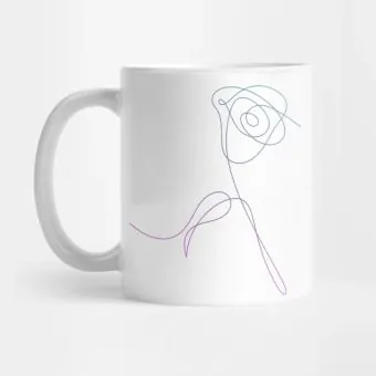 كوب معزول Bts — إصدار "Love Yourself Tear" — Bts Black Edition