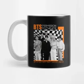 Bts Travel Mug Permission To Dance — Silver Deluxe Ver.