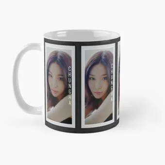 Chung Ha K pop Mug Photo Print — White Collectible Ver.
