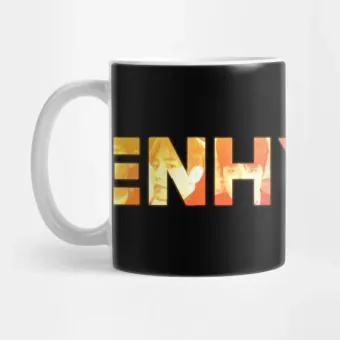 Enhypen Tumbler Signature Logo — Black Collectible Ver.