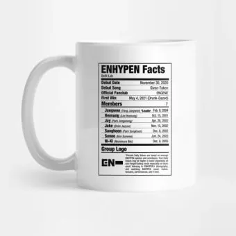 Enhypen Travel Mug Nutritional Facts — Pink Exclusive Ver.