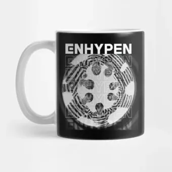 Enhypen Insulated Cup Classic Emblem — Navy Limited Ver.
