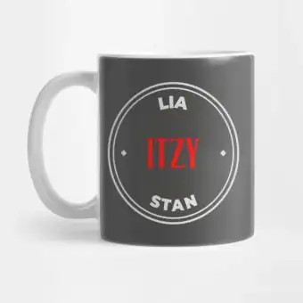 Itzy K pop Mug STAN — Beige Classic Ver.