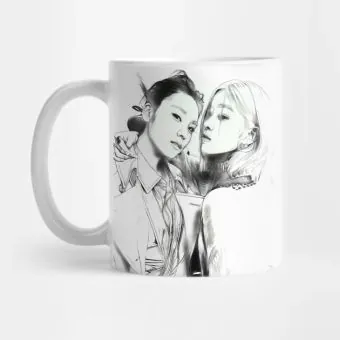 Itzy Thermos Ryujin x Yeji — Silver Collectible Ver.