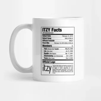 Itzy Travel Mug Facts #1 — Pink Casual Ver.