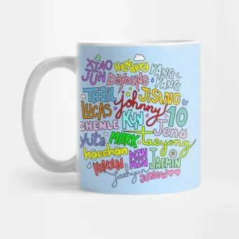 Nct K pop Mug — Purple Stylish Ver.