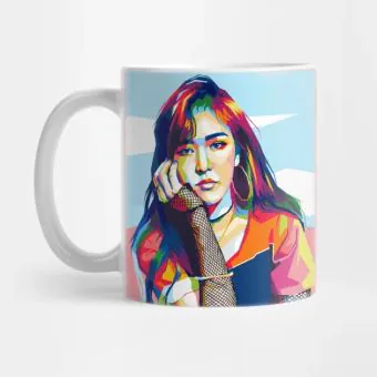 Red Velvet Travel Mug Artwork — Black Classic Ver.