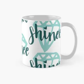كوب حراري Shinee — إصدار "Neon Script" — Shinee Limited Edition