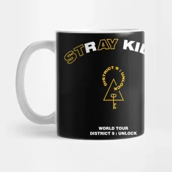 Stray Kids Insulated Cup District 9 Unlock — Gold Limited Ver.