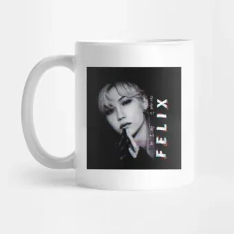 Stray Kids Insulated Cup Dark Glitch Effect — Silver Collectible Ver.