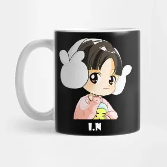 Stray Kids Travel Mug CHIBI — Beige Retro Ver.