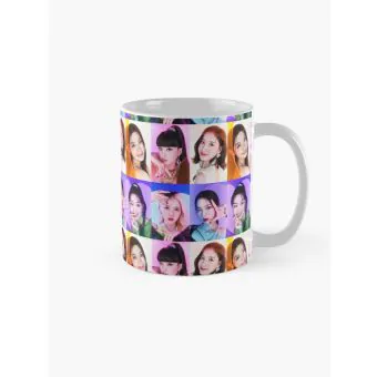 Stayc Travel Mug Collage Artwork — White Deluxe Ver.