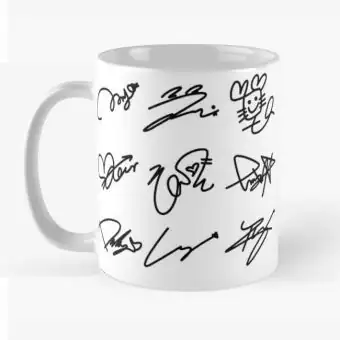 كوب معزول Twice — إصدار "ALL MEMBERS SIGNATURE" — Twice Black Edition