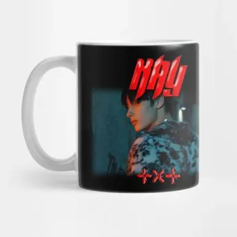 Txt K pop Mug HUENING KAI — Silver Classic Ver.