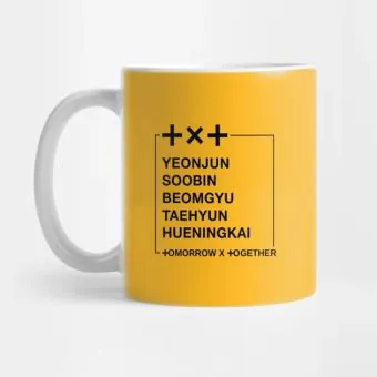 Txt Thermos Members Names — Navy Casual Ver.