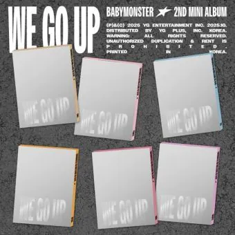 ألبوم BABYMONSTER — الميني ألبوم الثاني We Go Up النسخة العشوائية Pattern