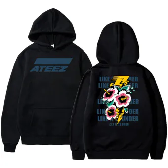Ateez Unisex Hoodie Like — Purple Deluxe Ver.