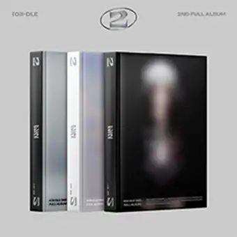 Official Album GIDLE 2nd Full Album 2 0 Ver 1 Ver 2 Ver 3CD Full Set