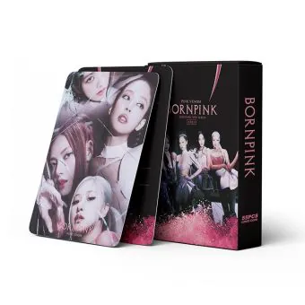 بطاقات لُومو Black Pink — إصدار "BORN PINK -" • جاهز للعرض — Black Pink Limited Edition