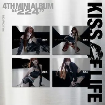 Official KISS OF LIFE 4th 224 Digipack Ver Random Ver