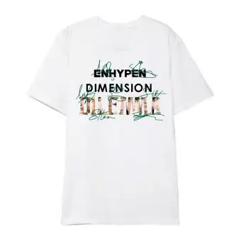 Enhypen Unisex Tee DIMENSION — Blue Exclusive Ver.