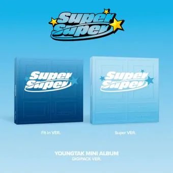 Official Album YOUNGTAK Mini Album SuperSuper DIGIPACK Ver Random Ver