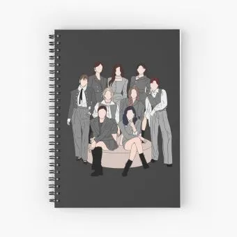 دفتر حلزوني Twice — إصدار "EYES WIDE OPEN" — Twice Limited Edition