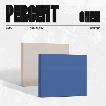 البوم اصلي النسخة العشوائية ONEW 2nd PERCENT Digipack Ver