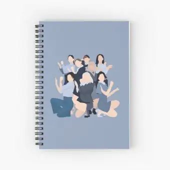 Twice K pop Notebook Formula — Pink Stylish Ver.