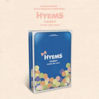 البوم اصلي KANG HYEWON 2024 SEASONS GREETINGS HYEMS CANDY WARM AND COZY