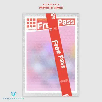 Official Album DRIPPIN 1st Single Album Free Pass B Ver